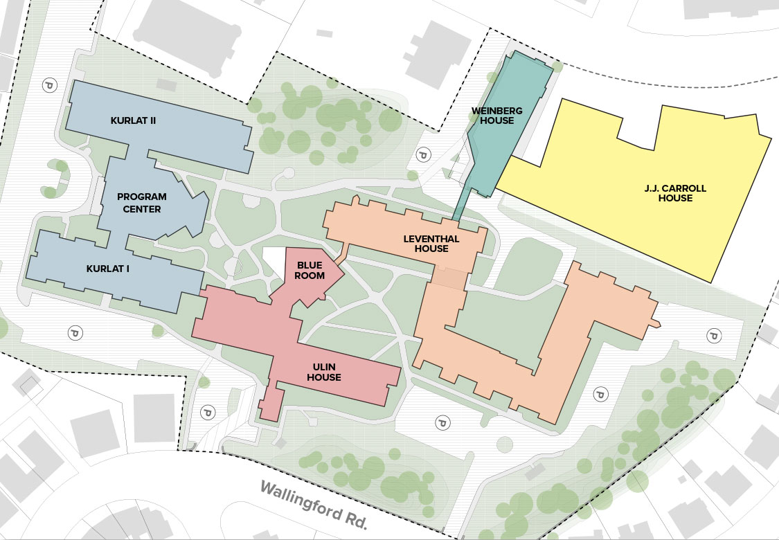 Map of the Brighton Campus