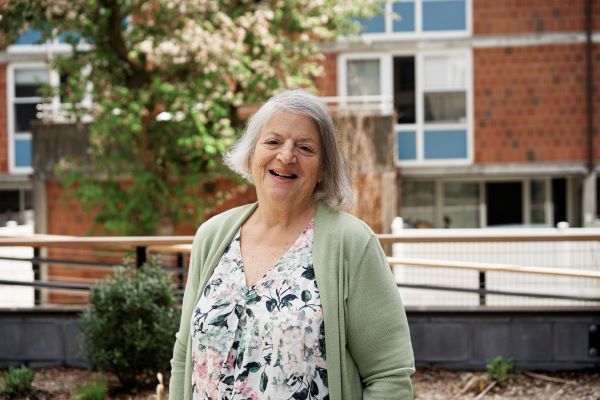 Cheryl, Brighton Campus resident and pollworker