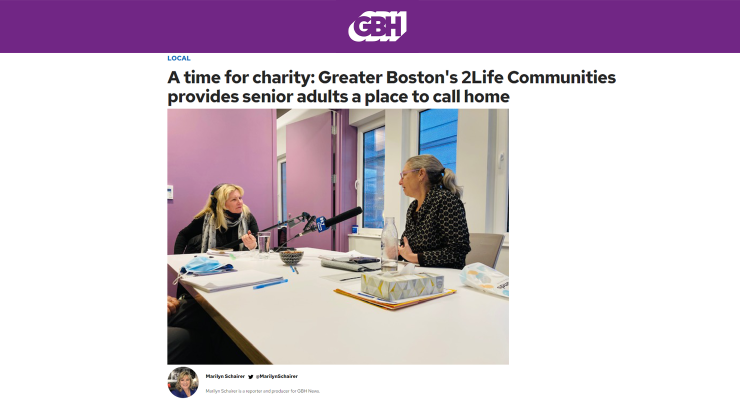 A Time for Charity: Greater Boston's 2Life Communities provides senior adults a place to call home