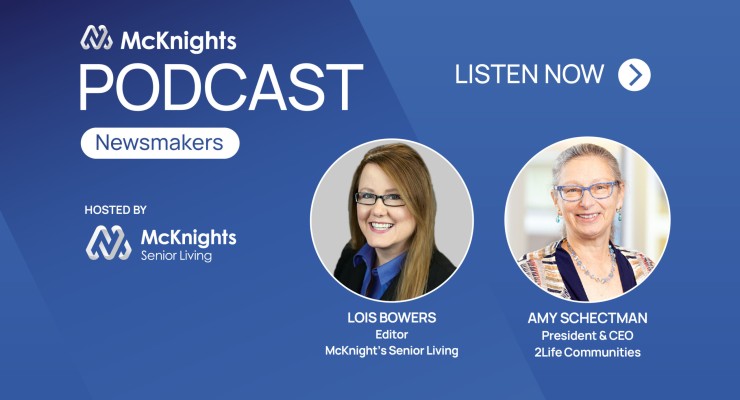 McKnight's Podcast Episode Featuring Amy Schectman - A Model for the Middle Market