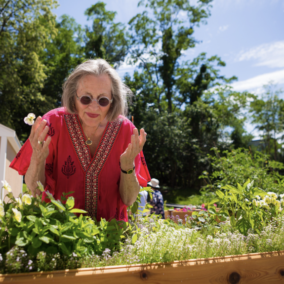 Golda Meir Resident Gardening