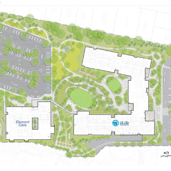 Exterior map of the Solimine House property in Lynn, MA