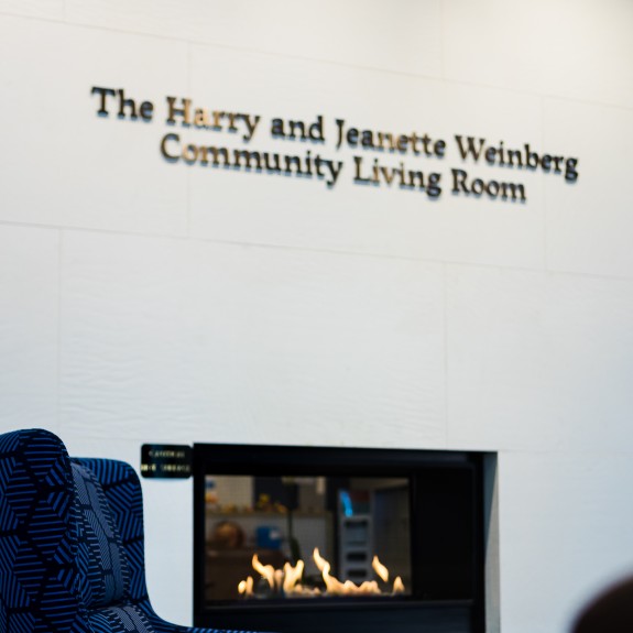 The Harry and Jeanette Weinberg Community Living Room