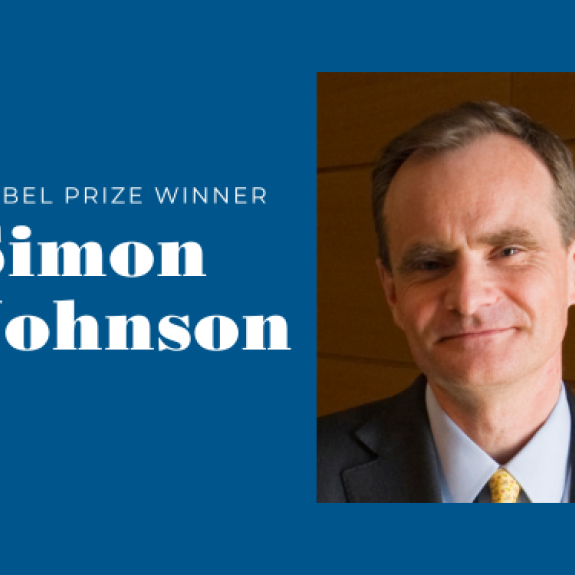 Nobel Prize winner Simon Johnson