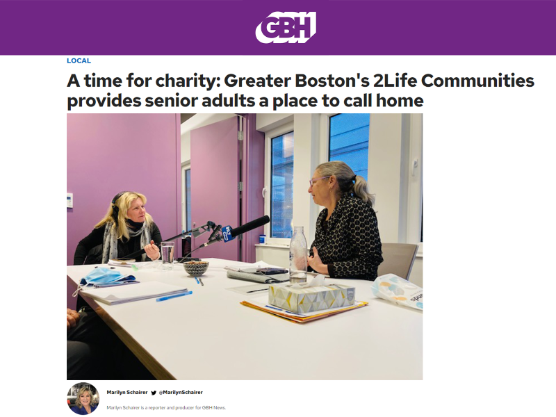 A Time for Charity: Greater Boston's 2Life Communities provides senior adults a place to call home