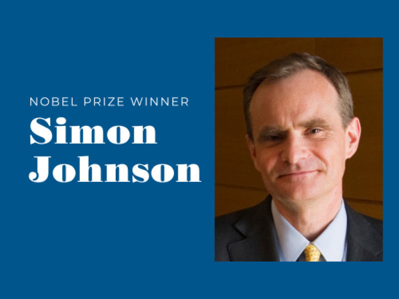 Nobel Prize winner Simon Johnson