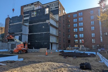 Golda Meir expansion construction