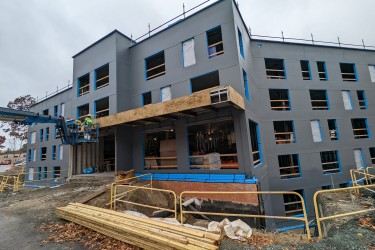 Golda Expansion Upper Addition Entrance Construction Photo 11/02/2022