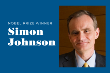 Nobel Prize winner Simon Johnson